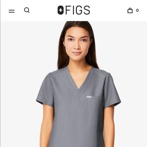 Figs Scrub Top